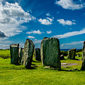 Drombeg Stone Circle at the Coast of Ireland